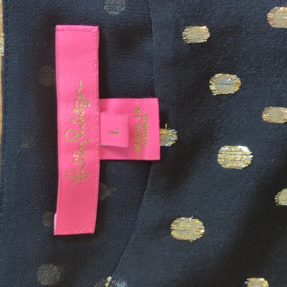 Idina Silk Top in olOnyx - Picture 4 of 6